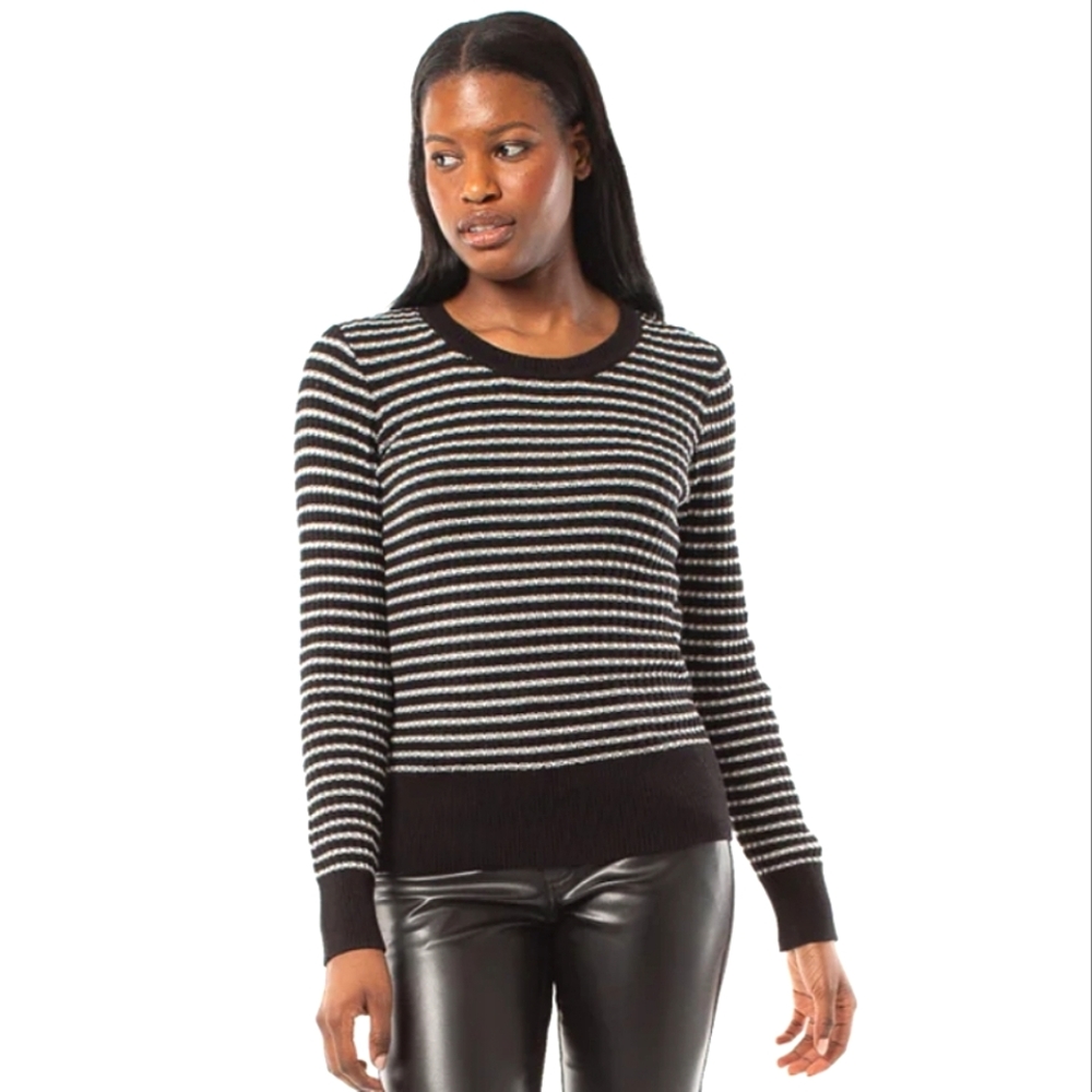 San francisco strips knit sweater /New